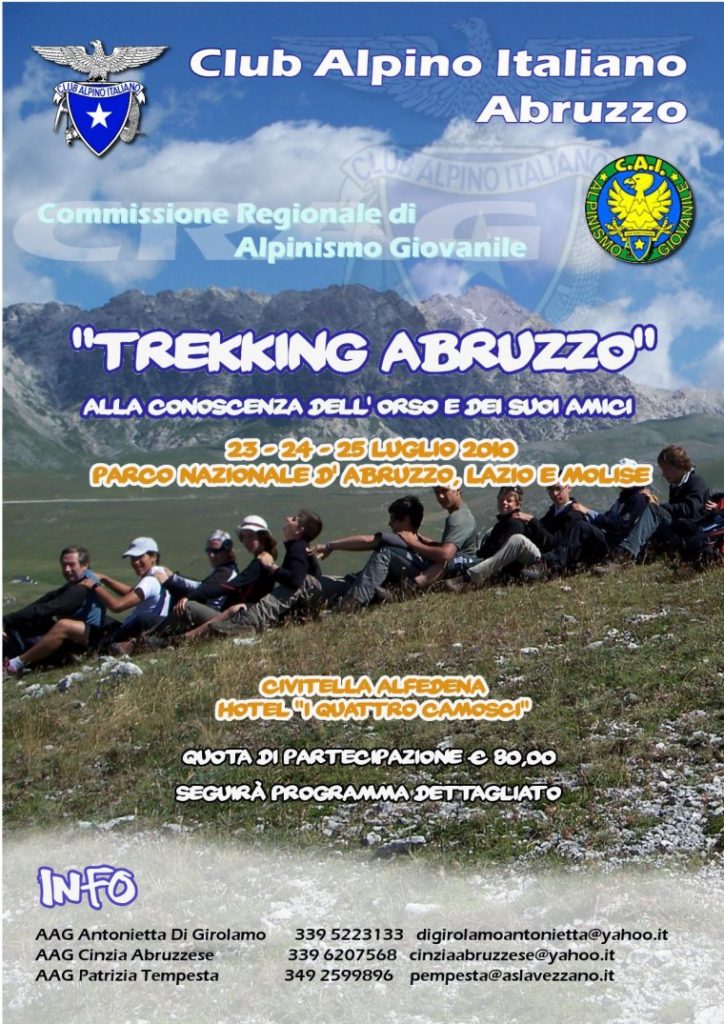 Alpinismo Giovanile Trek